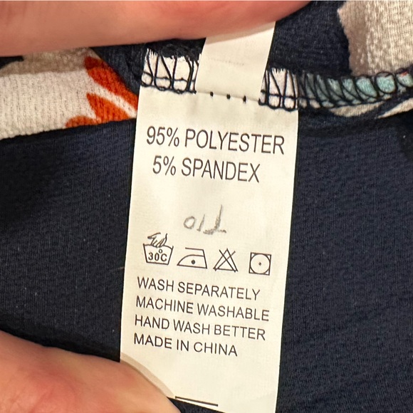 New! Relipop Deep V Neck Short Sleeve Waist Tie Knot Summer Cute Romper Size L - Picture 12 of 14